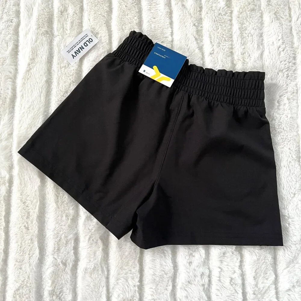 NWT Girls Old Navy Shorts (Black) S / 6-7